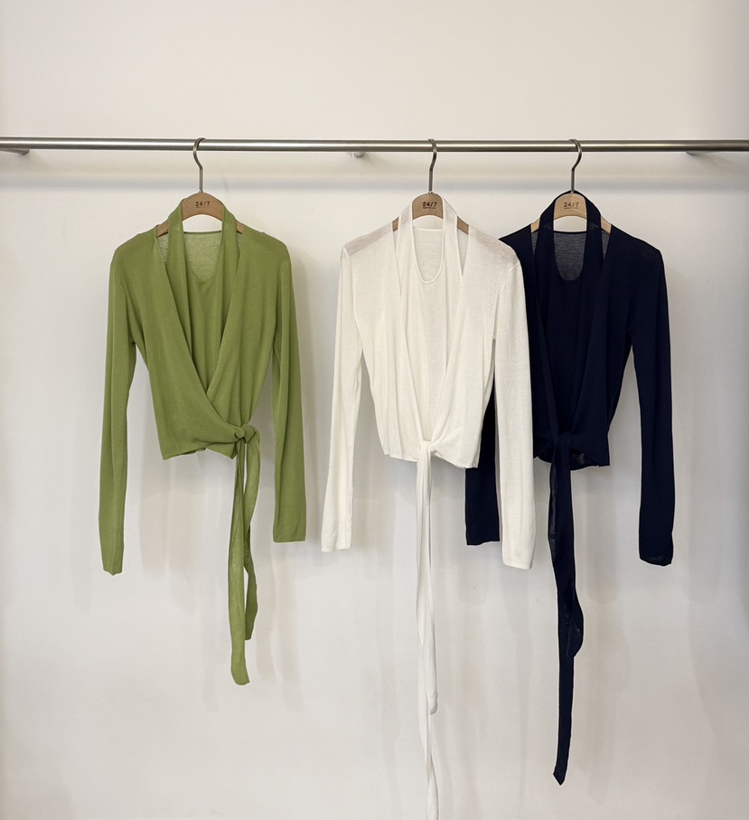 TWENTY FOUR SEVEN24-7東大門實拍女裝新款休閑針織衫假兩件TEWNTY FOUR SEVEN24-7針織衫