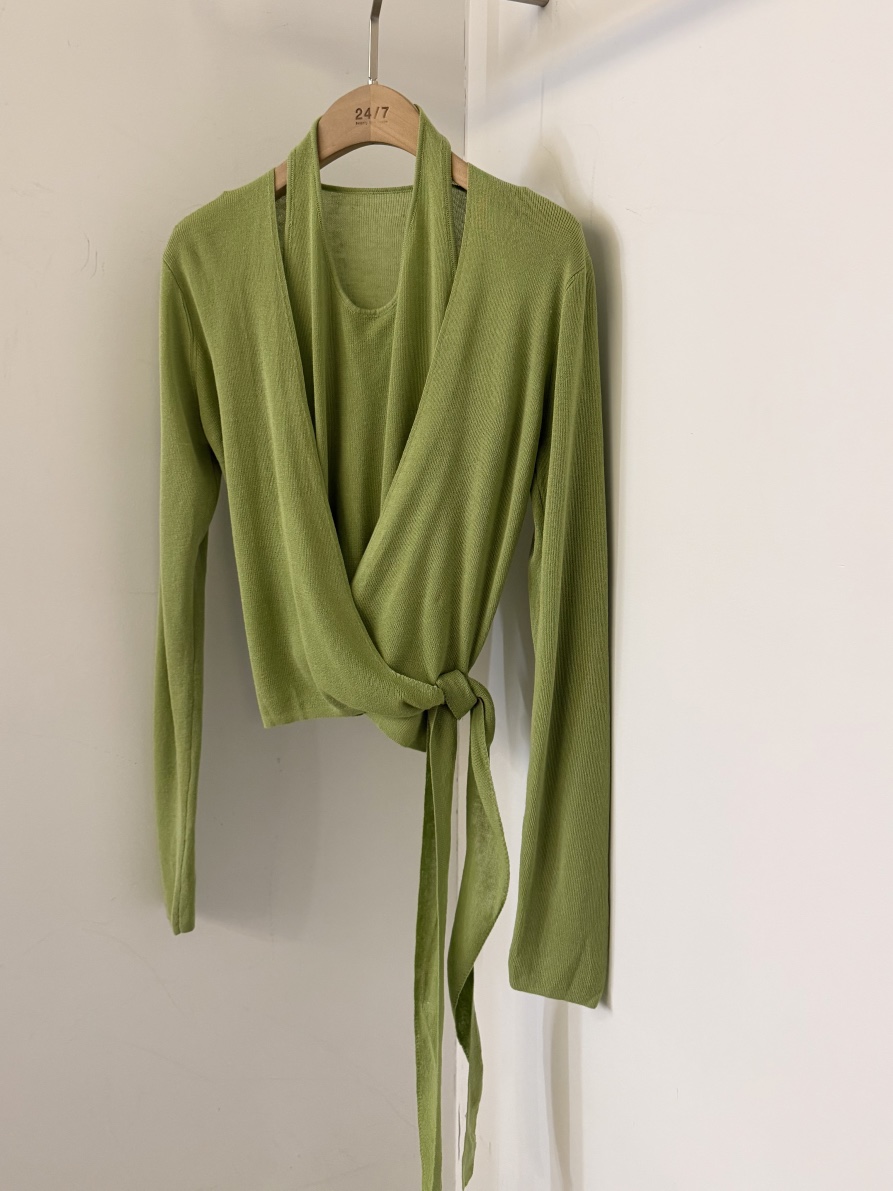 TWENTY FOUR SEVEN24-7東大門實拍女裝新款休閑針織衫假兩件TEWNTY FOUR SEVEN24-7針織衫