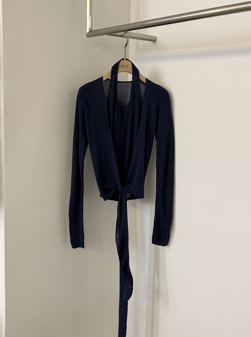 TWENTY FOUR SEVEN24-7東大門實拍女裝新款休閑針織衫假兩件TEWNTY FOUR SEVEN24-7針織衫圖色2