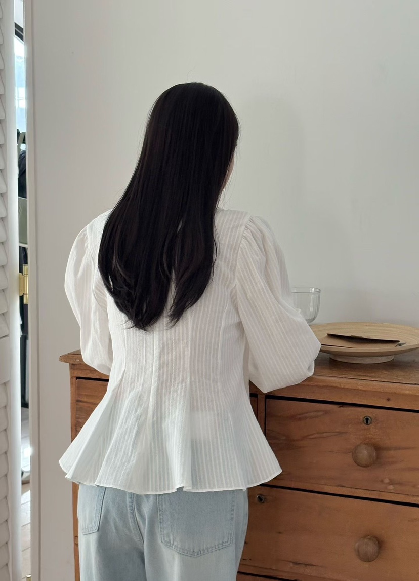 BINUS韓國直郵女士新品26春夏熱賣真品人氣職業襯衫蕾絲衫BINUS襯衫/蕾絲衫