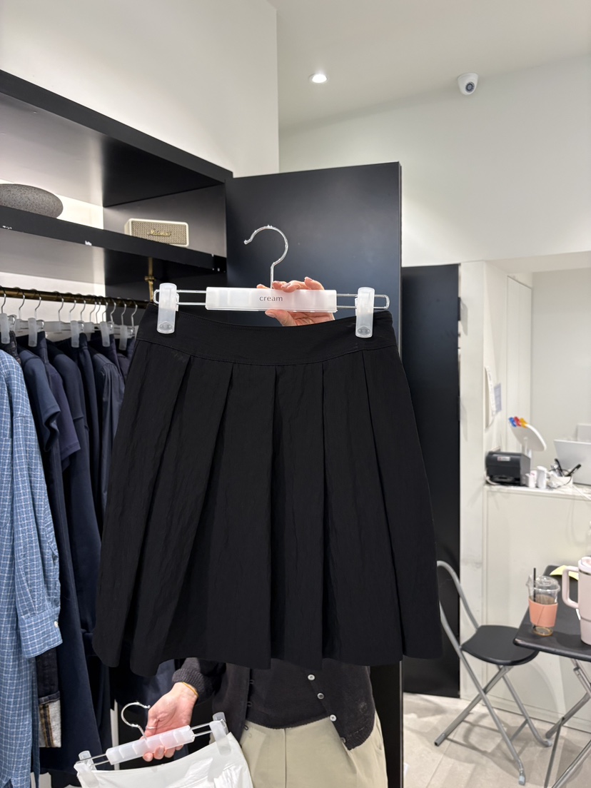 CREAM-P韓國直郵女裝新品熱賣推薦26春夏人氣時尚職業短裙CREAM-P短裙圖色2