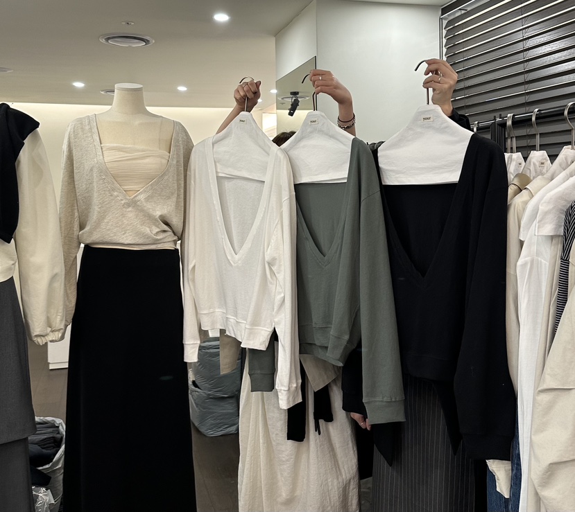 YOUR-P韓國東大門直郵女士新款26春夏職業推薦衛衣不含內搭YOUR-P衛衣