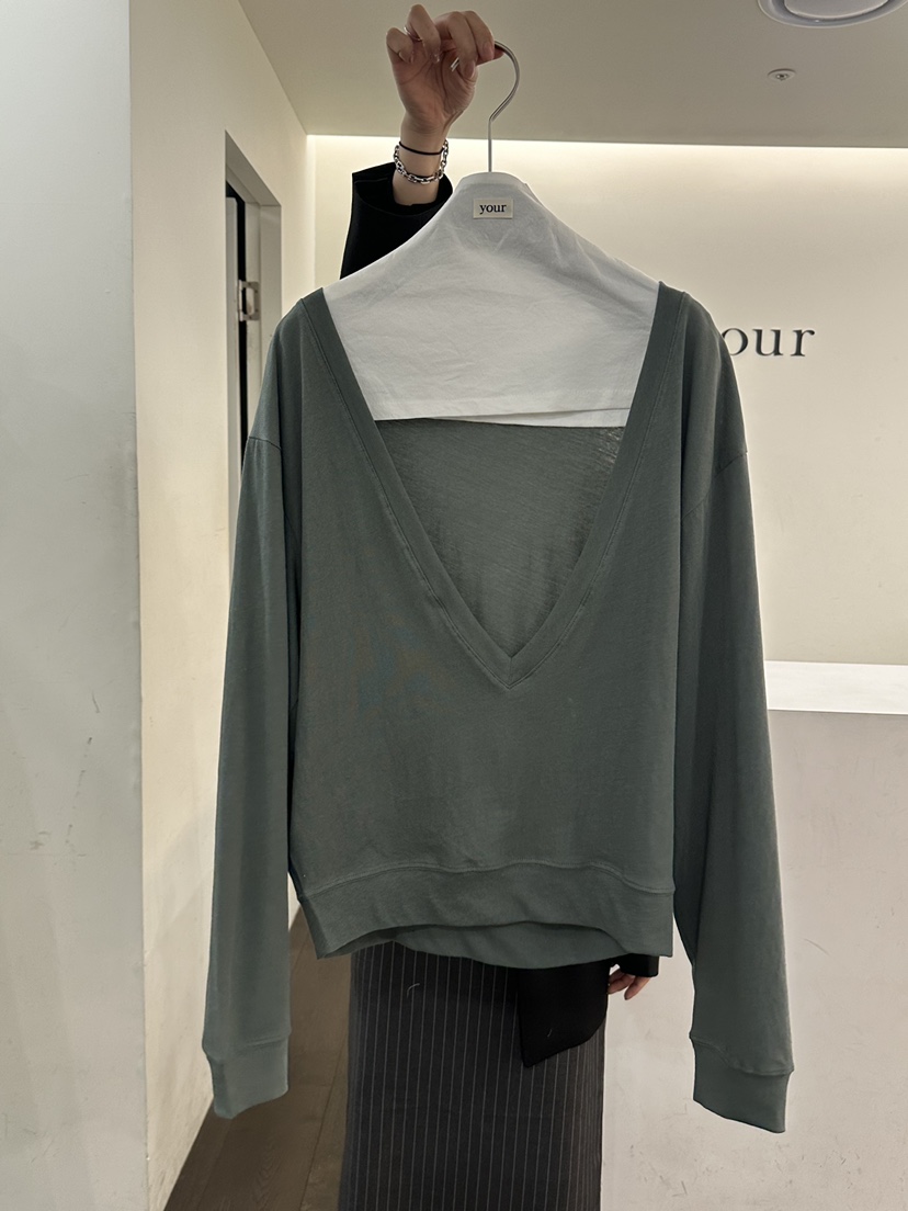 YOUR-P韓國東大門直郵女士新款26春夏職業推薦衛衣不含內搭YOUR-P衛衣圖色2
