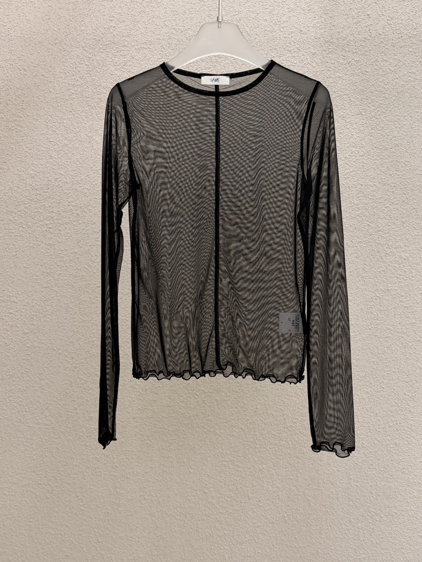 MWE韓國直郵女士新款熱賣時尚26春夏推薦人氣真品長袖T恤MWE長袖T恤圖色4黑色