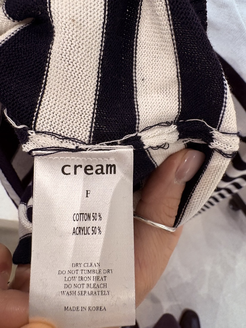 CREAM-P韓國代購女裝新款真品職業26春夏休閑推薦針織衫CREAM-P針織衫