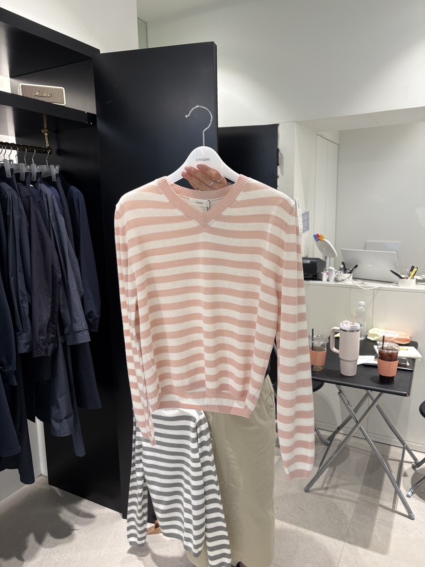 CREAM-P韓國代購女裝新款真品職業26春夏休閑推薦針織衫CREAM-P針織衫圖色2