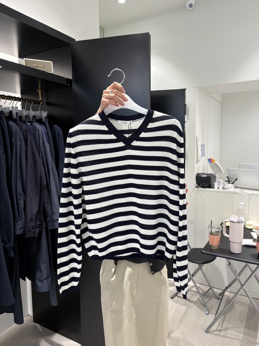 CREAM-P韓國代購女裝新款真品職業26春夏休閑推薦針織衫CREAM-P針織衫圖色3