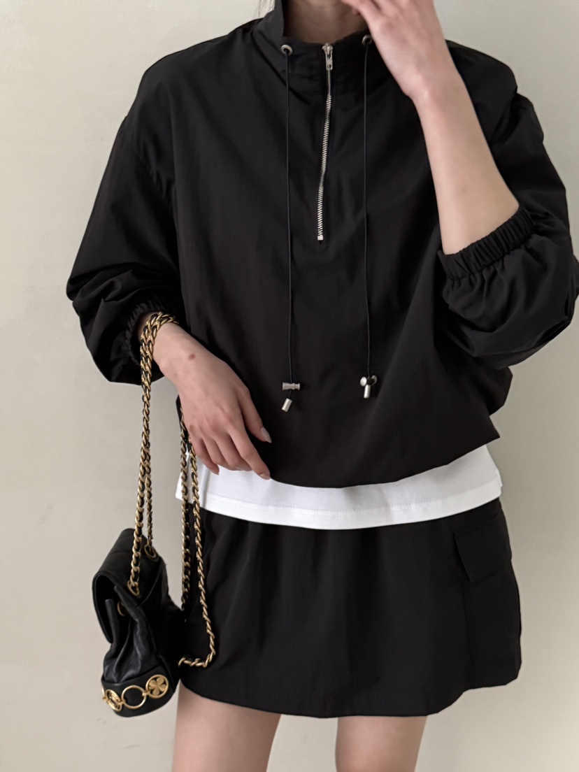 DEMAR韓國東大門直郵女裝新款人氣熱賣休閑職業26春夏套裝尼龍DEMAR套裝