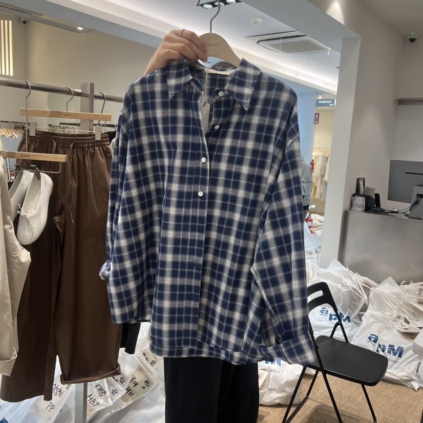 SELF SERVICE韓國代購女裝新品休閑時尚26春夏襯衫蕾絲衫SELF SERVICE襯衫/蕾絲衫圖色1