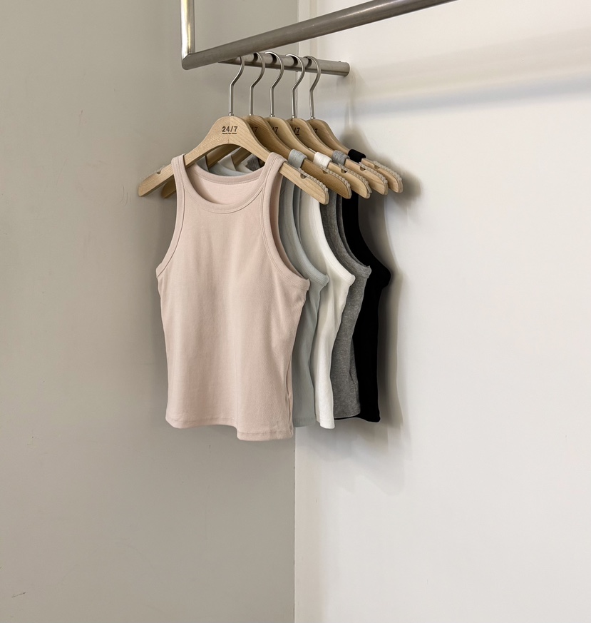 TWENTY FOUR SEVEN24-7韓國東大門直郵女士新款26春夏吊帶背心TEWNTY FOUR SEVEN24-7吊帶/背心