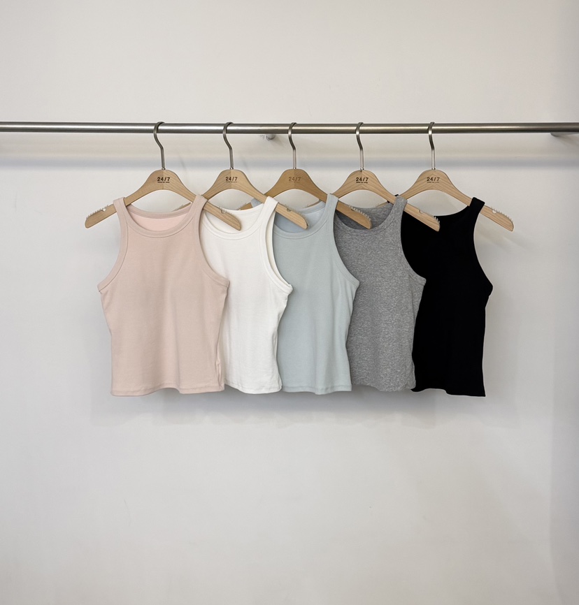 TWENTY FOUR SEVEN24-7韓國東大門直郵女士新款26春夏吊帶背心TEWNTY FOUR SEVEN24-7吊帶/背心