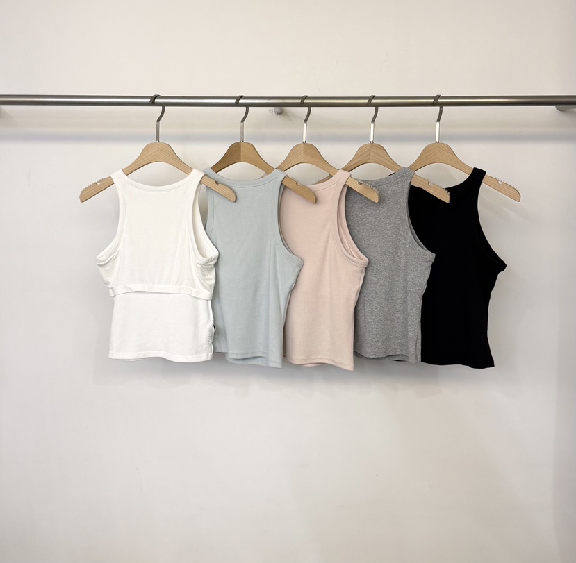 TWENTY FOUR SEVEN24-7韓國東大門直郵女士新款26春夏吊帶背心TEWNTY FOUR SEVEN24-7吊帶/背心