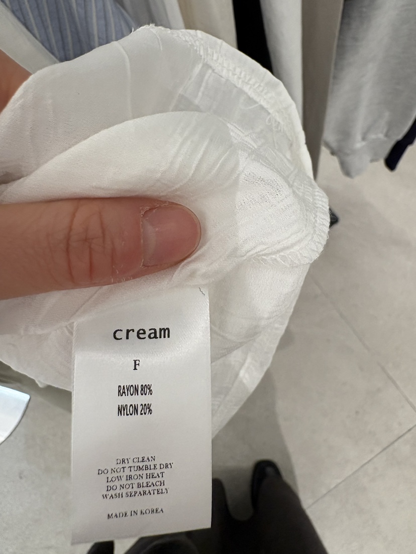 CREAM-P韓國直郵女士新款熱賣職業人氣休閑推薦襯衫蕾絲衫CREAM-P襯衫/蕾絲衫