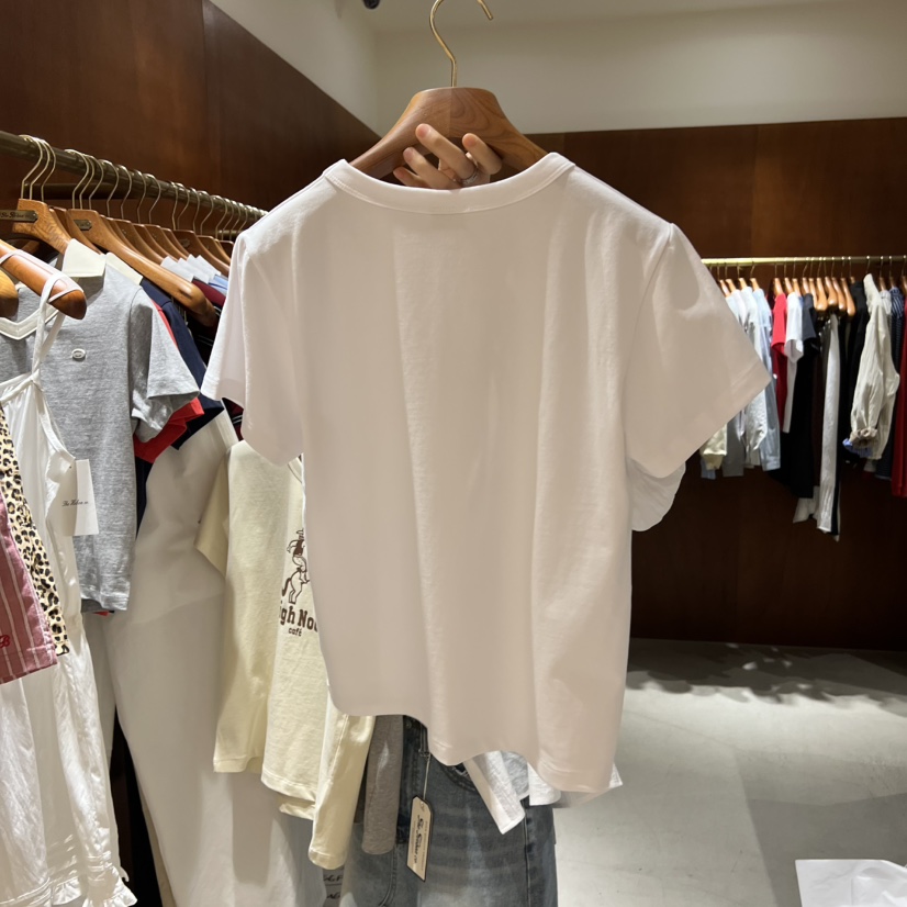 HEBON東大門直郵女裝新款推薦時尚人氣26春夏職業休閑T恤HEBONT恤