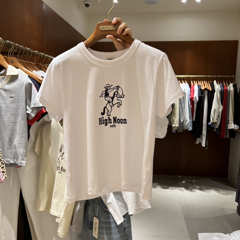 HEBON東大門直郵女裝新款推薦時尚人氣26春夏職業休閑T恤HEBONT恤圖色2