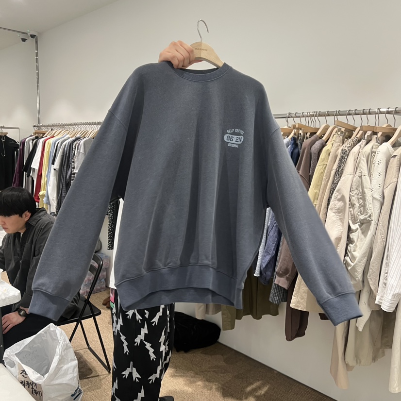 SELF SERVICE東大門實拍女裝新品26春夏休閑時尚推薦衛衣SELF SERVICE衛衣圖色2