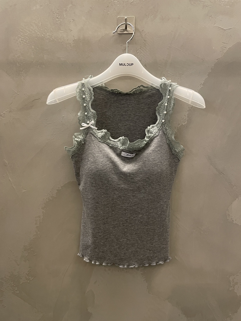 MULCUP東大門直郵女裝新品休閑26春夏熱賣推薦真品吊帶背心MULCUP吊帶/背心圖色2