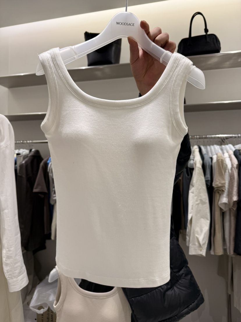 WOOD SAGE東大門實拍女裝新款熱賣職業休閑真品吊帶背心WOOD SAGE吊帶/背心圖色1