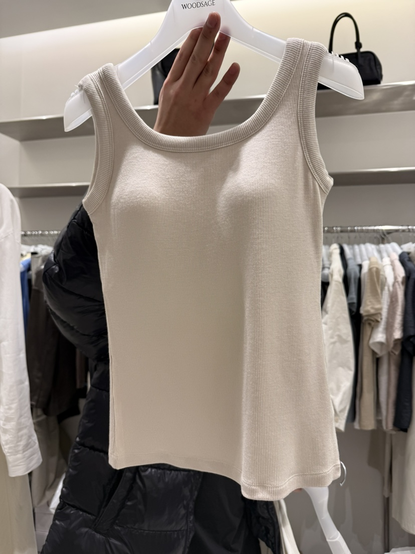 WOOD SAGE東大門實拍女裝新款熱賣職業休閑真品吊帶背心WOOD SAGE吊帶/背心圖色2