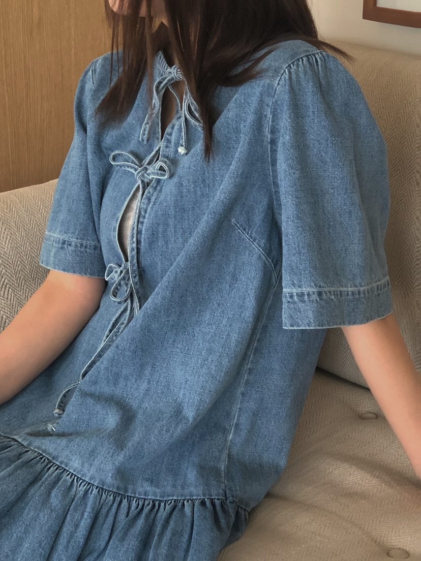 ONDO-P韓國直郵女裝新款職業26春夏人氣休閑熱賣連衣裙雙面ONDO-P連衣裙