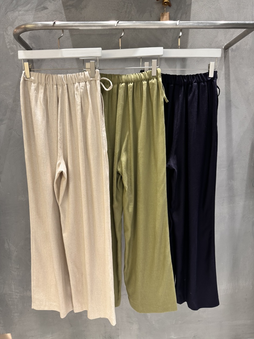 KIFF東大門直郵女裝新款人氣推薦職業休閑熱賣休閑褲亞麻KIFF休閑褲