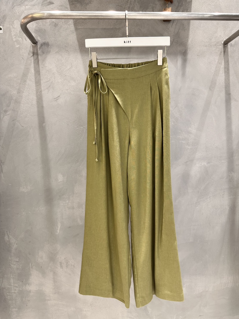 KIFF東大門直郵女裝新款人氣推薦職業休閑熱賣休閑褲亞麻KIFF休閑褲圖色2