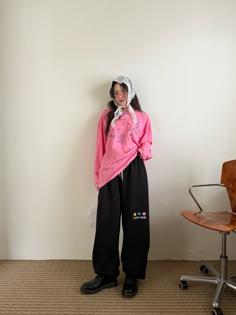 TOLL韓國代購女裝新品休閑26春夏真品人氣推薦職業長袖T恤TOLL長袖T恤