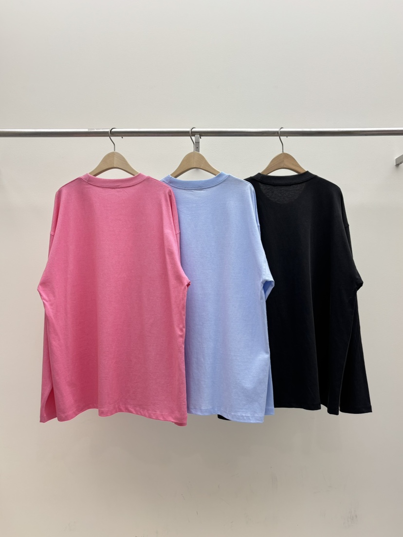 TOLL韓國代購女裝新品休閑26春夏真品人氣推薦職業長袖T恤TOLL長袖T恤