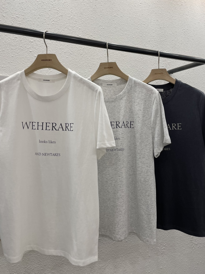 EGGPLANT東大門代購女士新款真品職業26春夏熱賣人氣休閑T恤EGGPLANTT恤