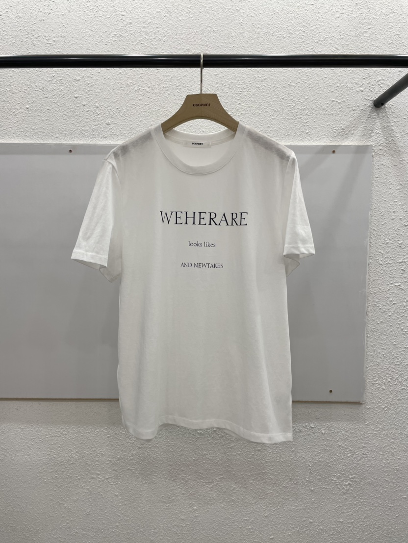 EGGPLANT東大門代購女士新款真品職業26春夏熱賣人氣休閑T恤EGGPLANTT恤圖色1