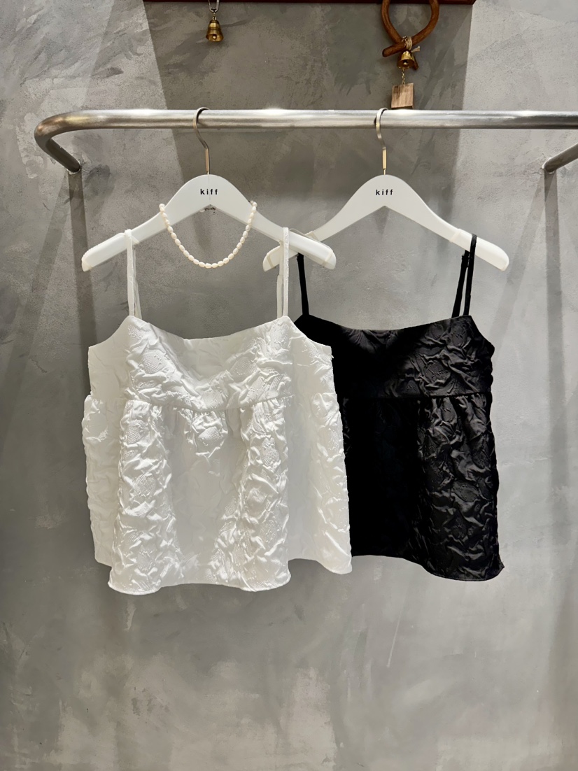 KIFF東大門代購女士新品熱賣26春夏人氣吊帶背心不含配飾KIFF吊帶/背心