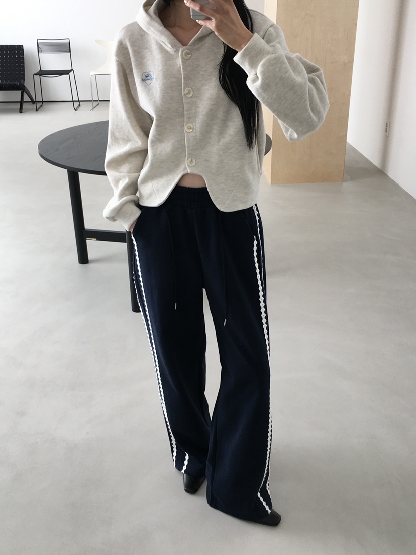 MARKE-P韓國直郵女裝新款26春夏推薦真品衛衣連帽衫刺繡MARKE-P衛衣