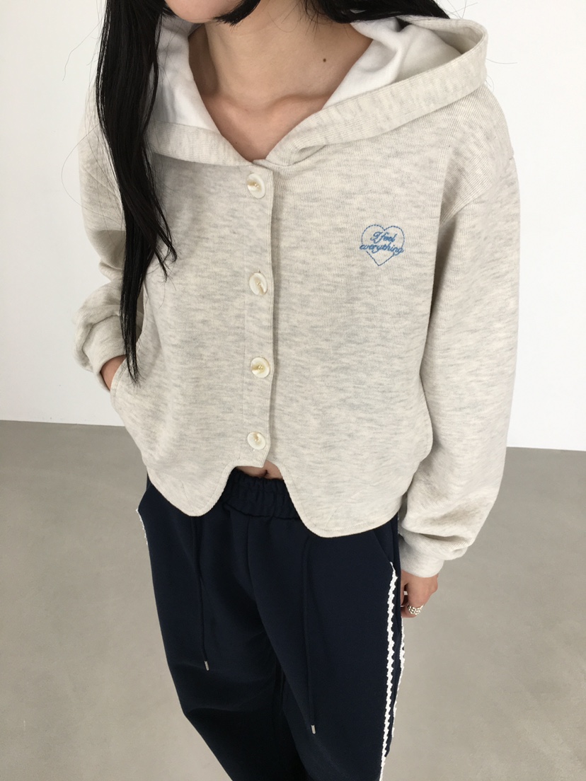 MARKE-P韓國直郵女裝新款26春夏推薦真品衛衣連帽衫刺繡MARKE-P衛衣