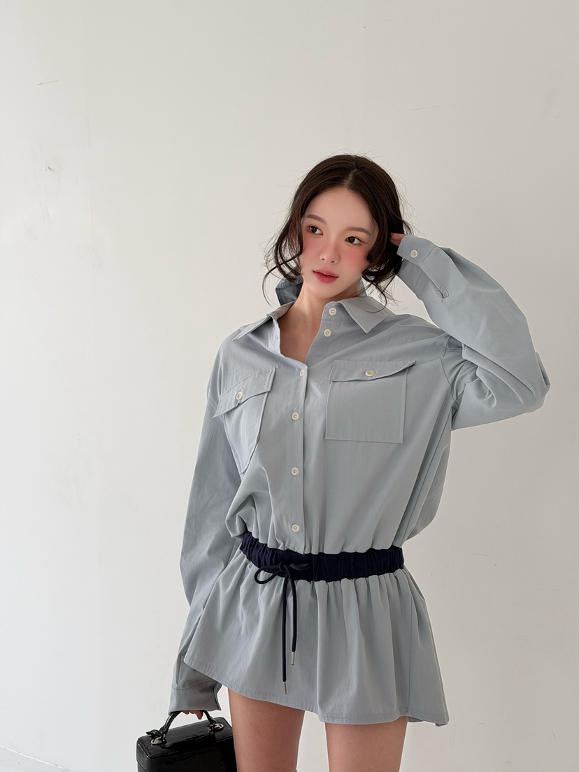 MARKE-P東大門實拍女裝新品熱賣人氣26春夏職業休閑連衣裙MARKE-P連衣裙