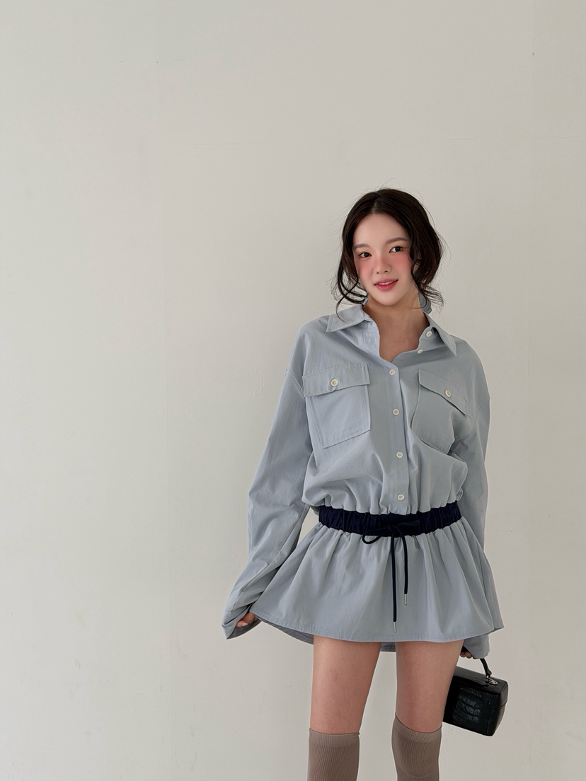 MARKE-P東大門實拍女裝新品熱賣人氣26春夏職業休閑連衣裙MARKE-P連衣裙