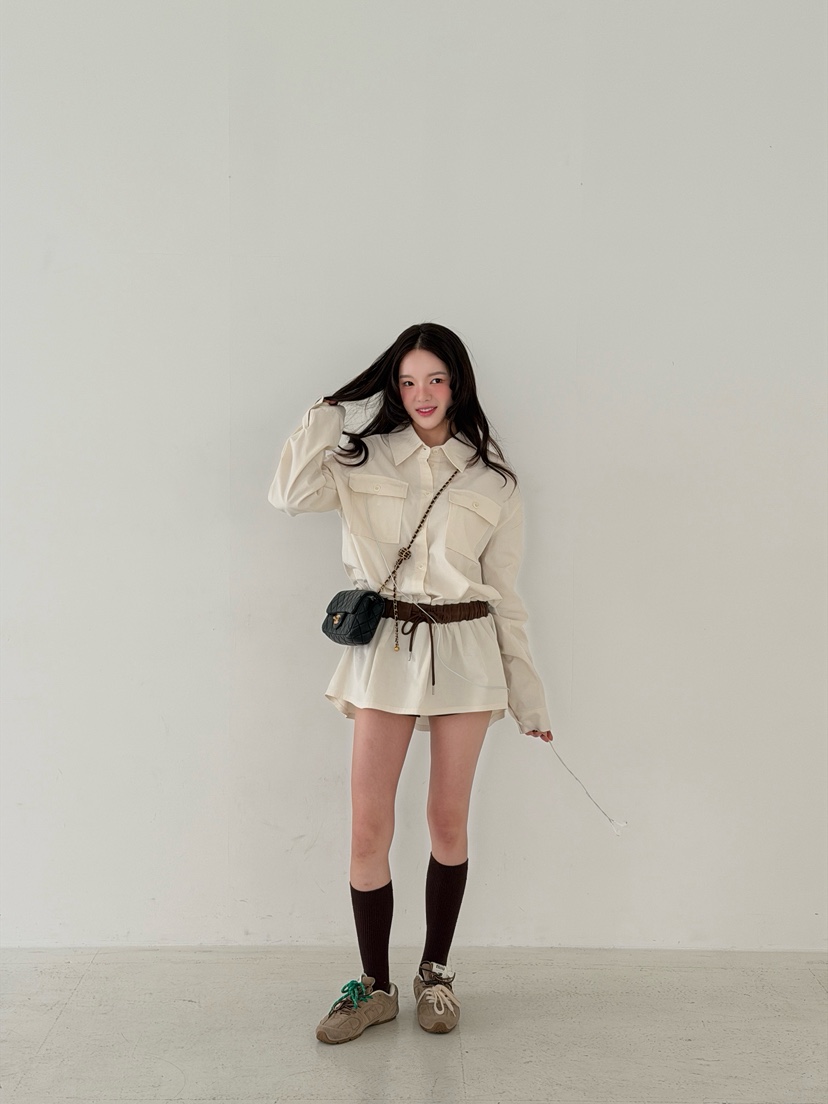 MARKE-P東大門實拍女裝新品熱賣人氣26春夏職業休閑連衣裙MARKE-P連衣裙