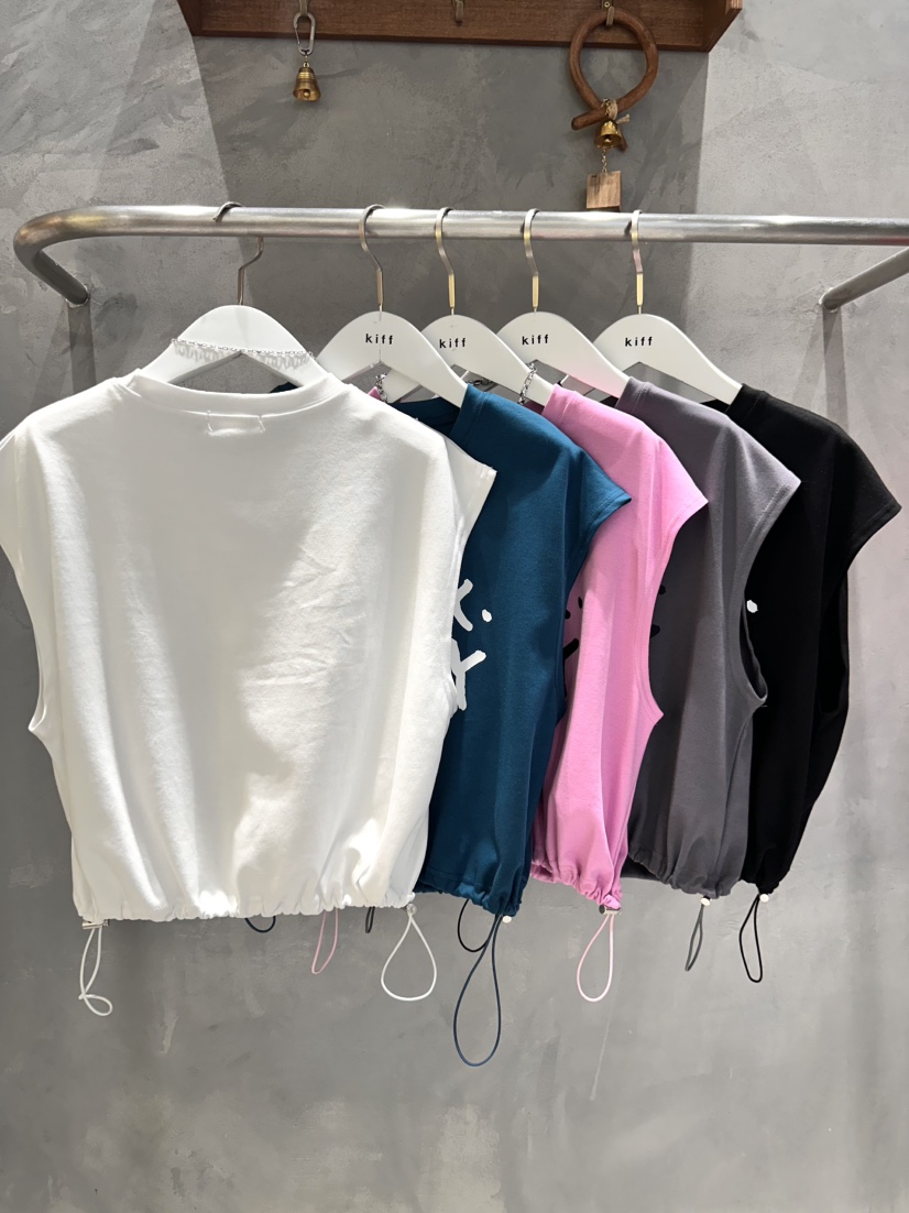 KIFF東大門代購女裝新款推薦26春夏人氣吊帶背心不含配飾KIFF吊帶/背心