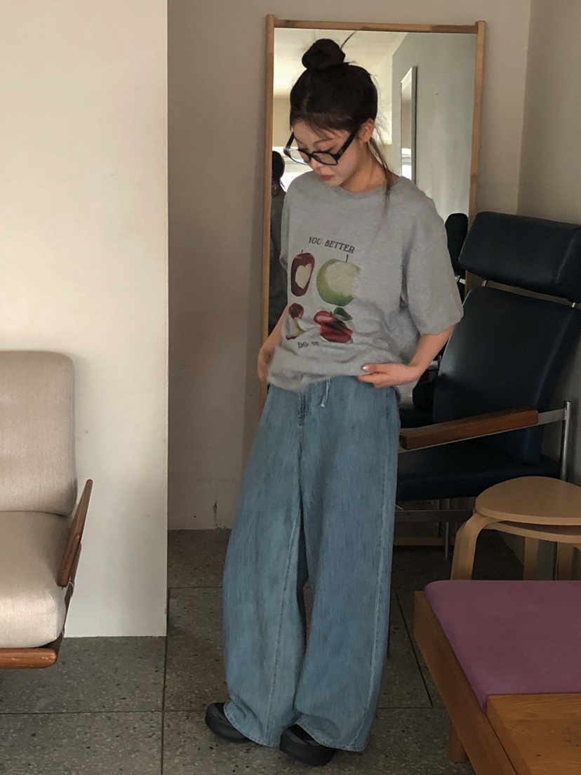 ONDO-P東大門實拍女士新款真品休閑熱賣人氣時尚26春夏T恤ONDO-PT恤