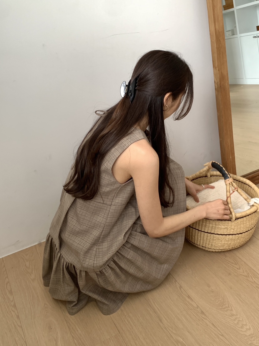 RE:OPENING韓國代購女士新品休閑熱賣職業推薦真品連衣裙RE:OPENING連衣裙