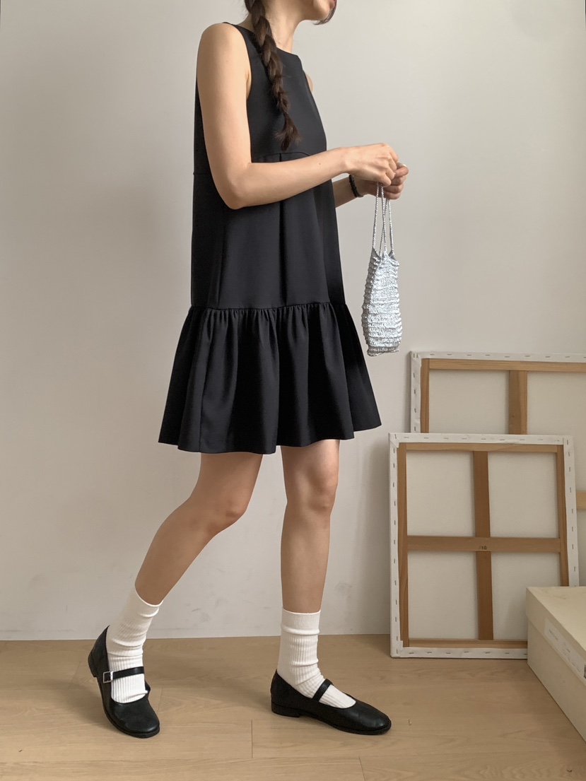 RE:OPENING韓國代購女士新品休閑熱賣職業推薦真品連衣裙RE:OPENING連衣裙