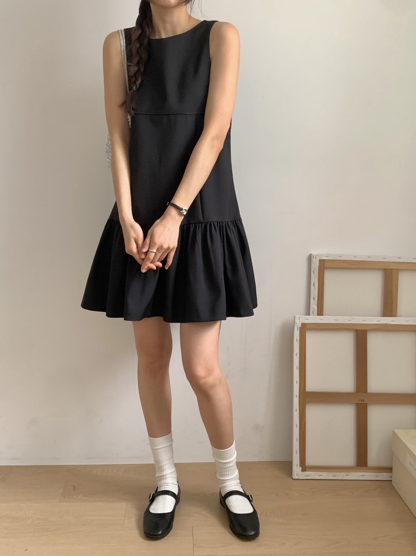 RE:OPENING韓國代購女士新品休閑熱賣職業推薦真品連衣裙RE:OPENING連衣裙