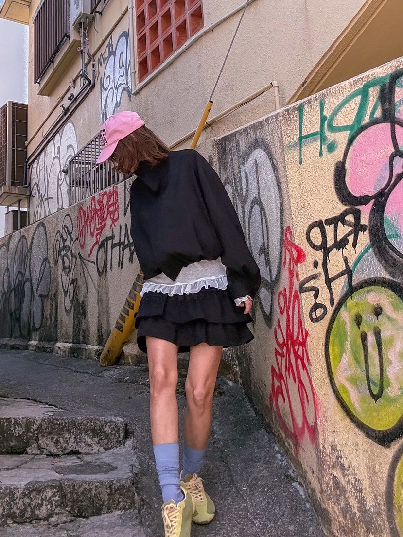 PARIS MATCH東大門代購女士新款休閑26春夏真品熱賣長袖T恤PARIS MATCH長袖T恤