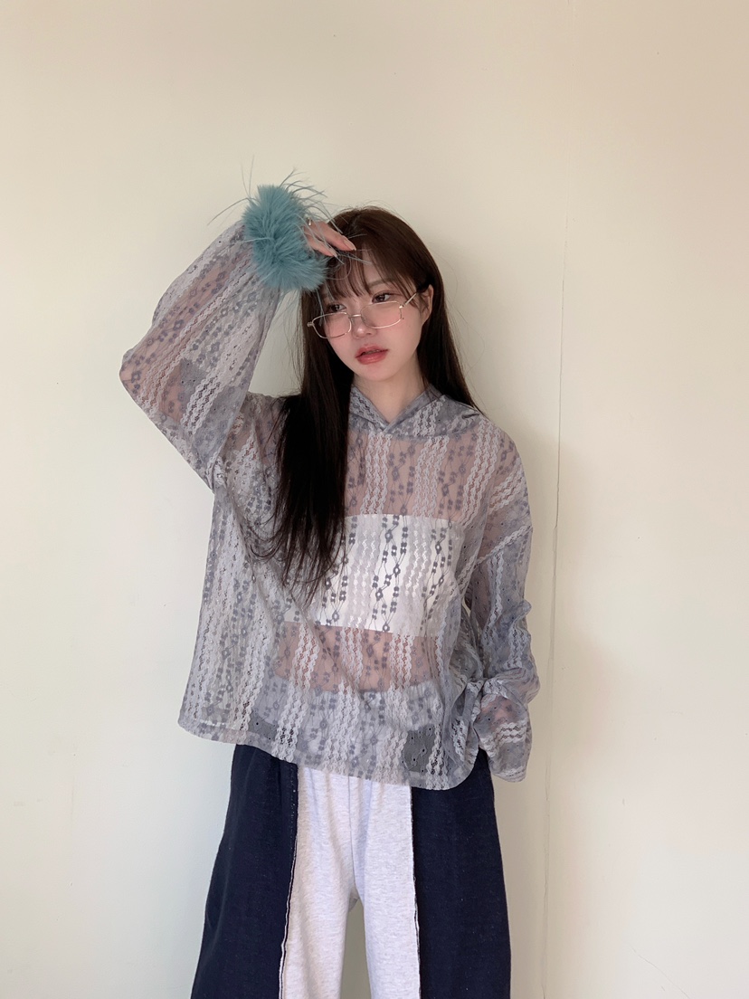 MAISONDEGLORY東大門實拍女士新品職業休閑長袖T恤不含內搭MAISON DE GLORY長袖T恤