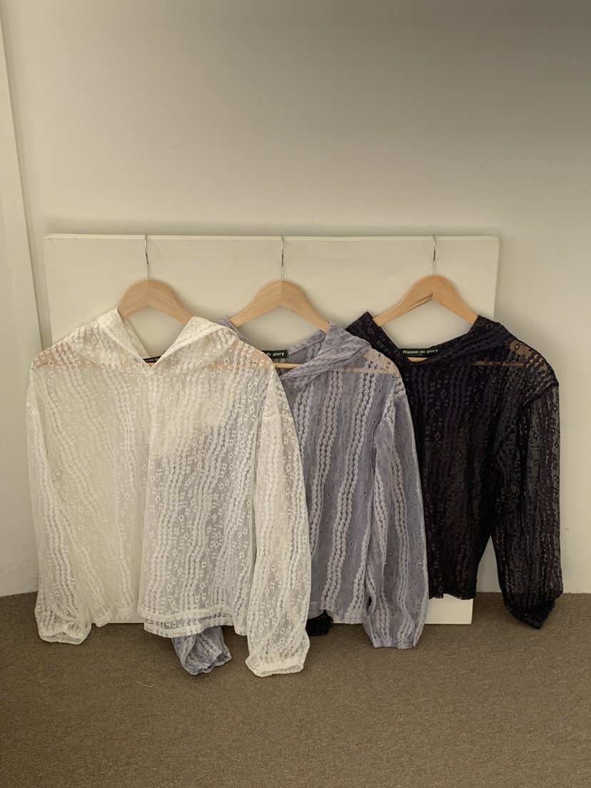 MAISONDEGLORY東大門實拍女士新品職業休閑長袖T恤不含內搭MAISON DE GLORY長袖T恤