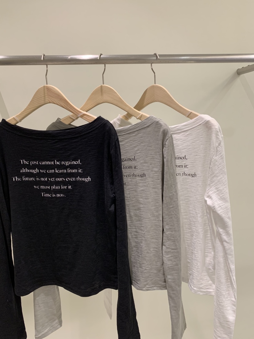 ZITTEN韓國代購女士新品真品職業時尚熱賣推薦26春夏長袖T恤ZITTEN長袖T恤