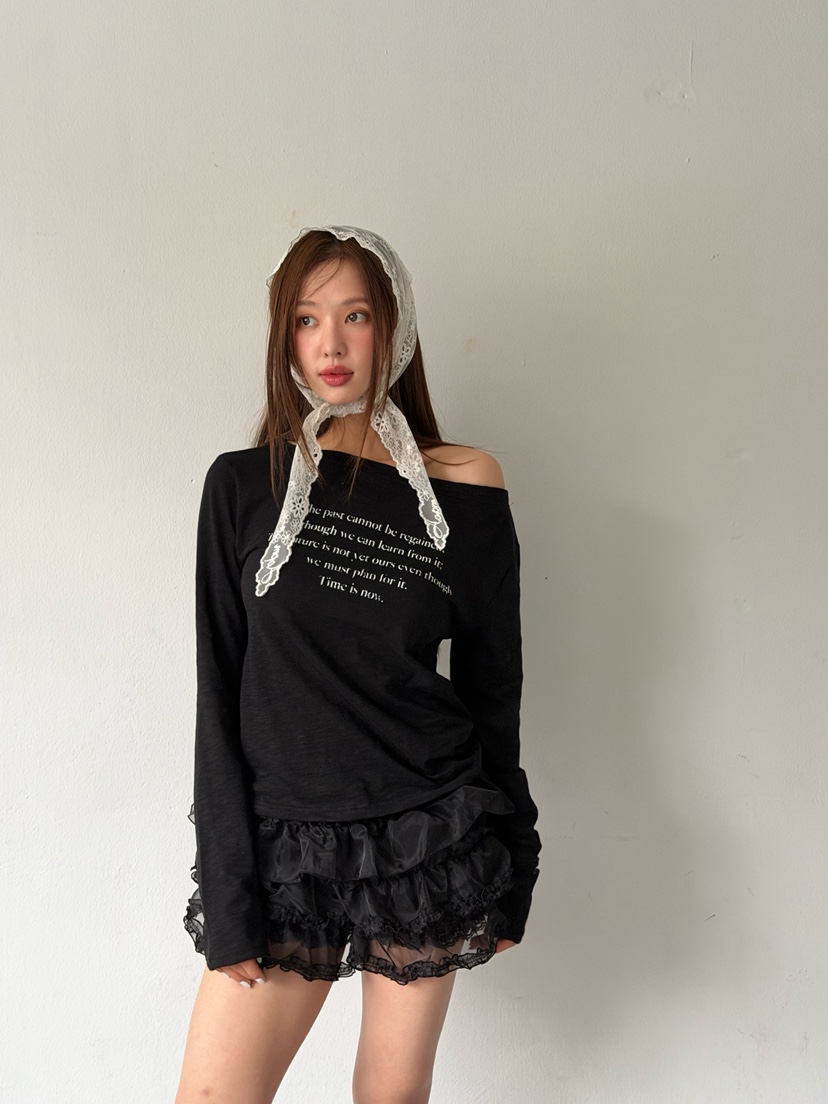 ZITTEN韓國代購女士新品真品職業時尚熱賣推薦26春夏長袖T恤ZITTEN長袖T恤