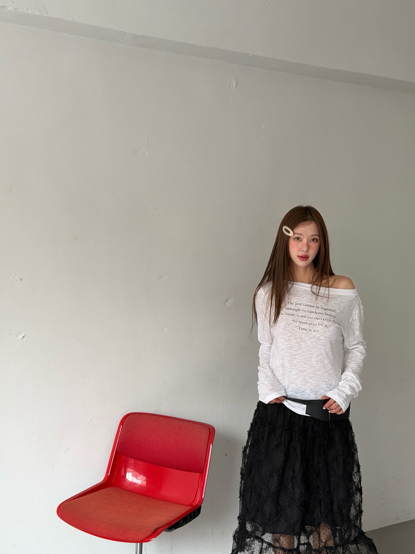 ZITTEN韓國代購女士新品真品職業時尚熱賣推薦26春夏長袖T恤ZITTEN長袖T恤