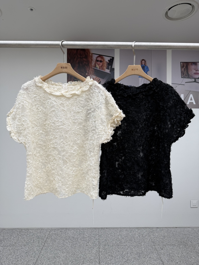 MADE-P東大門代購女裝新品26春夏真品熱賣職業襯衫蕾絲衫MADE-P襯衫/蕾絲衫