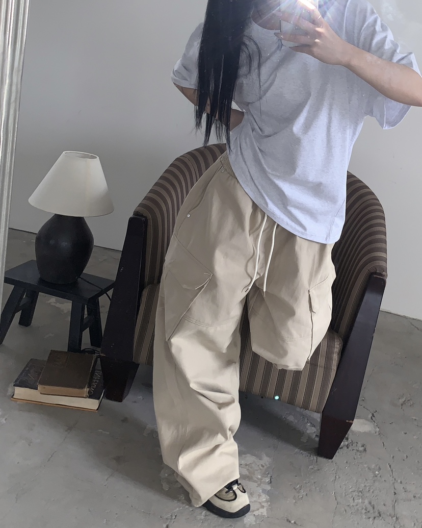 OURWAVE/OUR ROOM東大門代購女士新品熱賣牛仔褲工裝褲Our Wave/Our Room牛仔褲