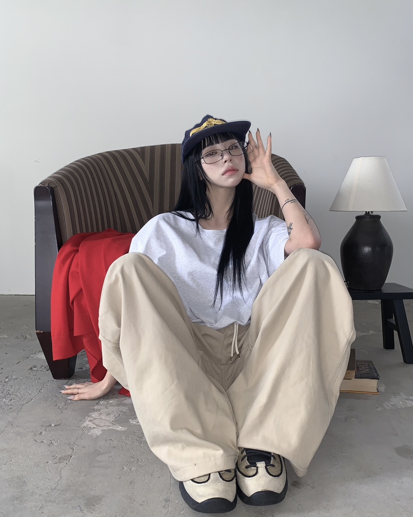 OURWAVE/OUR ROOM東大門代購女士新品熱賣牛仔褲工裝褲Our Wave/Our Room牛仔褲